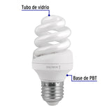 Lámpara espiral T3 11 W luz de día en blíster, Volteck 3 11 W