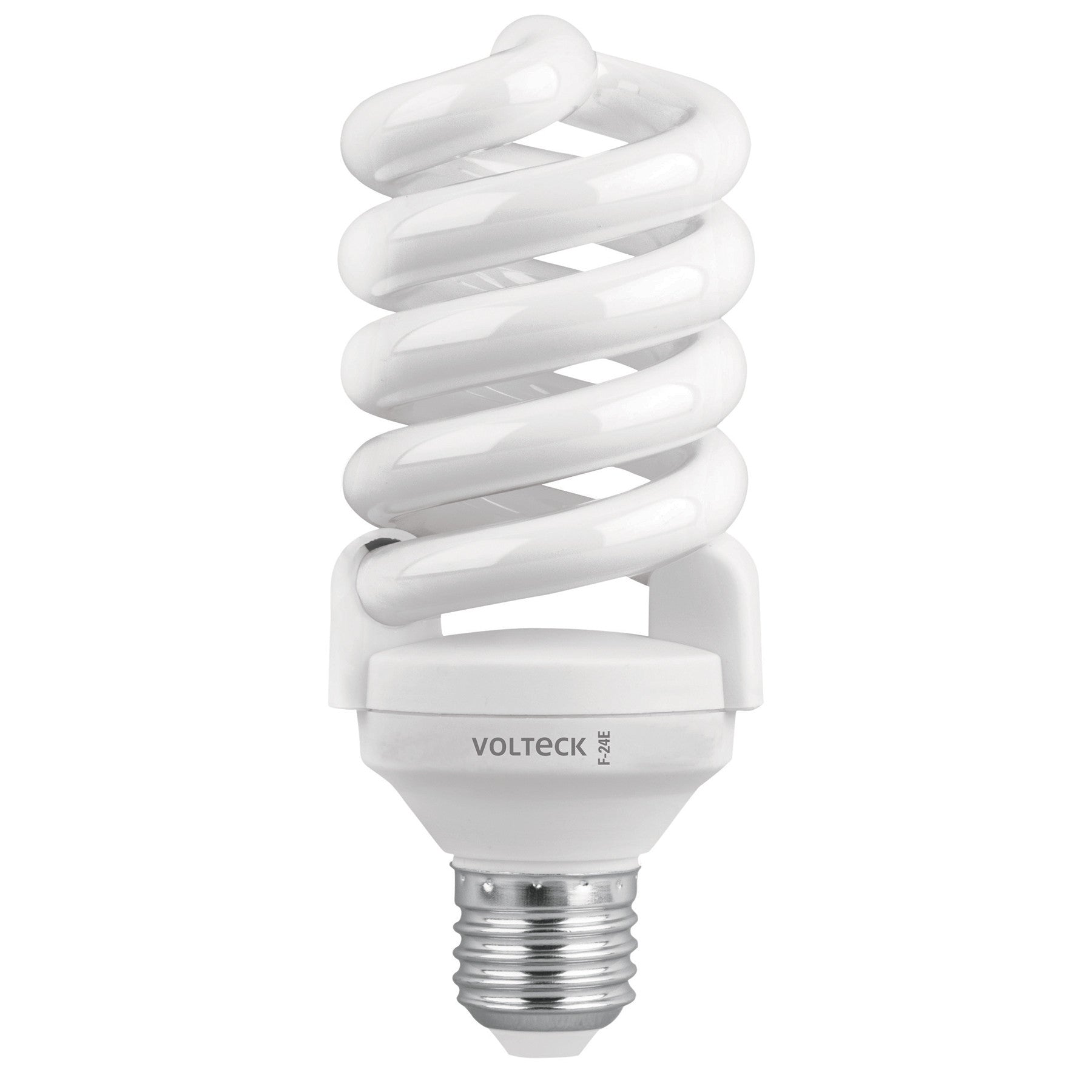 Lampara espiral T4 24 W luz de dia en blister Volteck