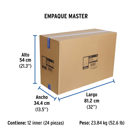 Mezcladora 8" fregadero cromo cuello curvo cono BASIC