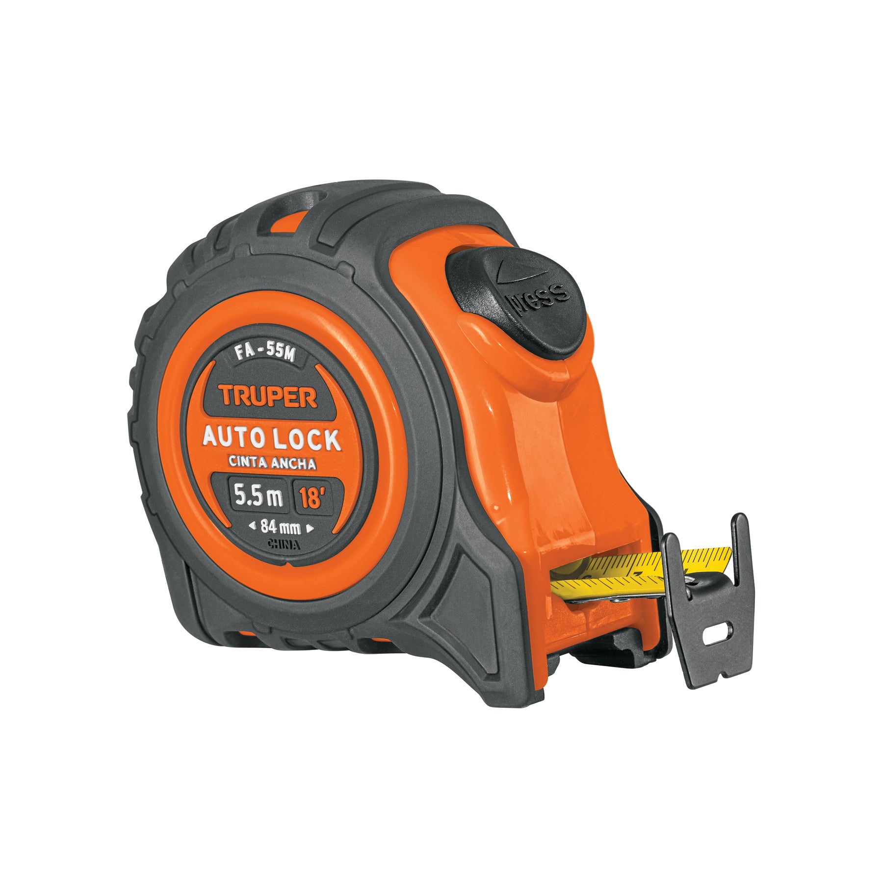 Flexómetro Auto-Lock contra impactos 5.5 m cinta 25 mm