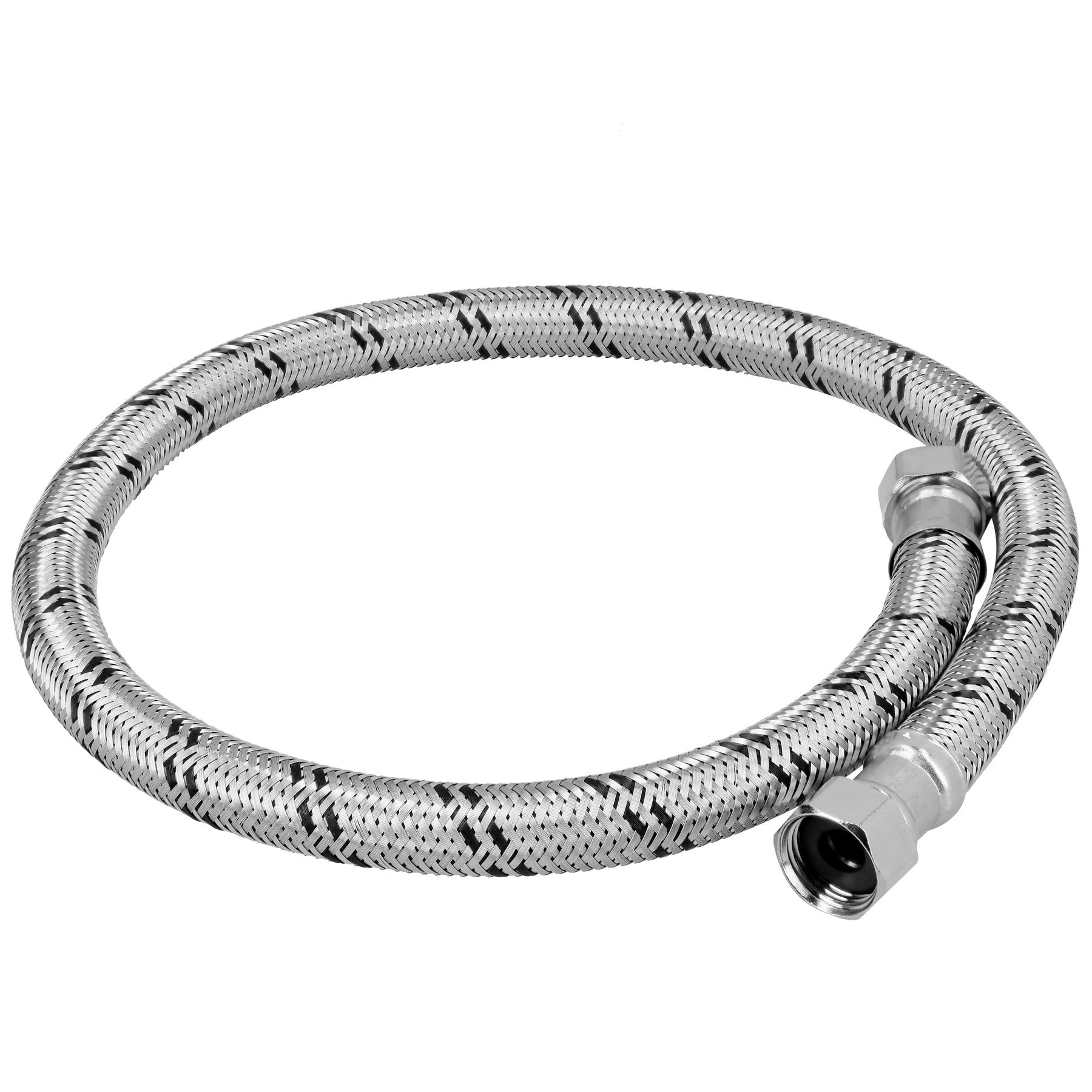 Manguera para boiler acero inoxx1/2" FOSET 80 cm