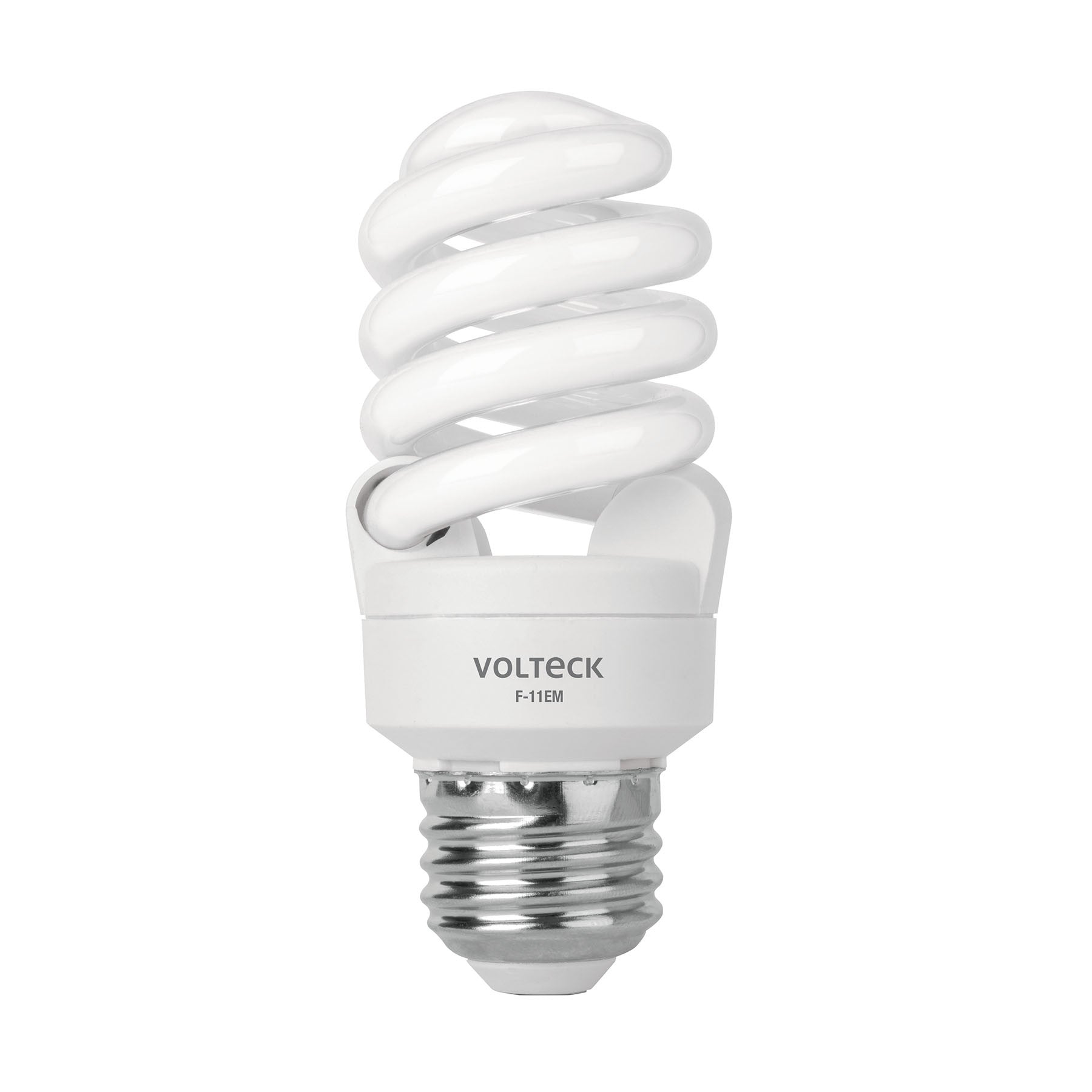 Lámpara espiral mini T2 11 W luz cálida en blíster, Volteck 2 11 W
