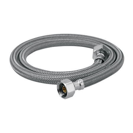 Manguera lavabo/fregadero, vinilo gris, 1/2' x 1/2', 100 cm 1/2', 1/2', 100 cm, gris