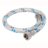 Manguera para lavabo/fregadero aluminio x 55 cm