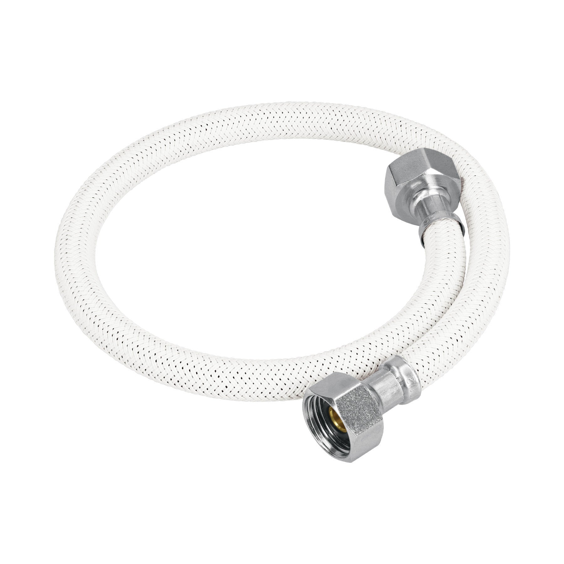 Manguera para lavabo/fregadero aluminio x 55 cm