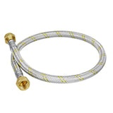 Manguera para gas acero inox flare FOSET 60 cm