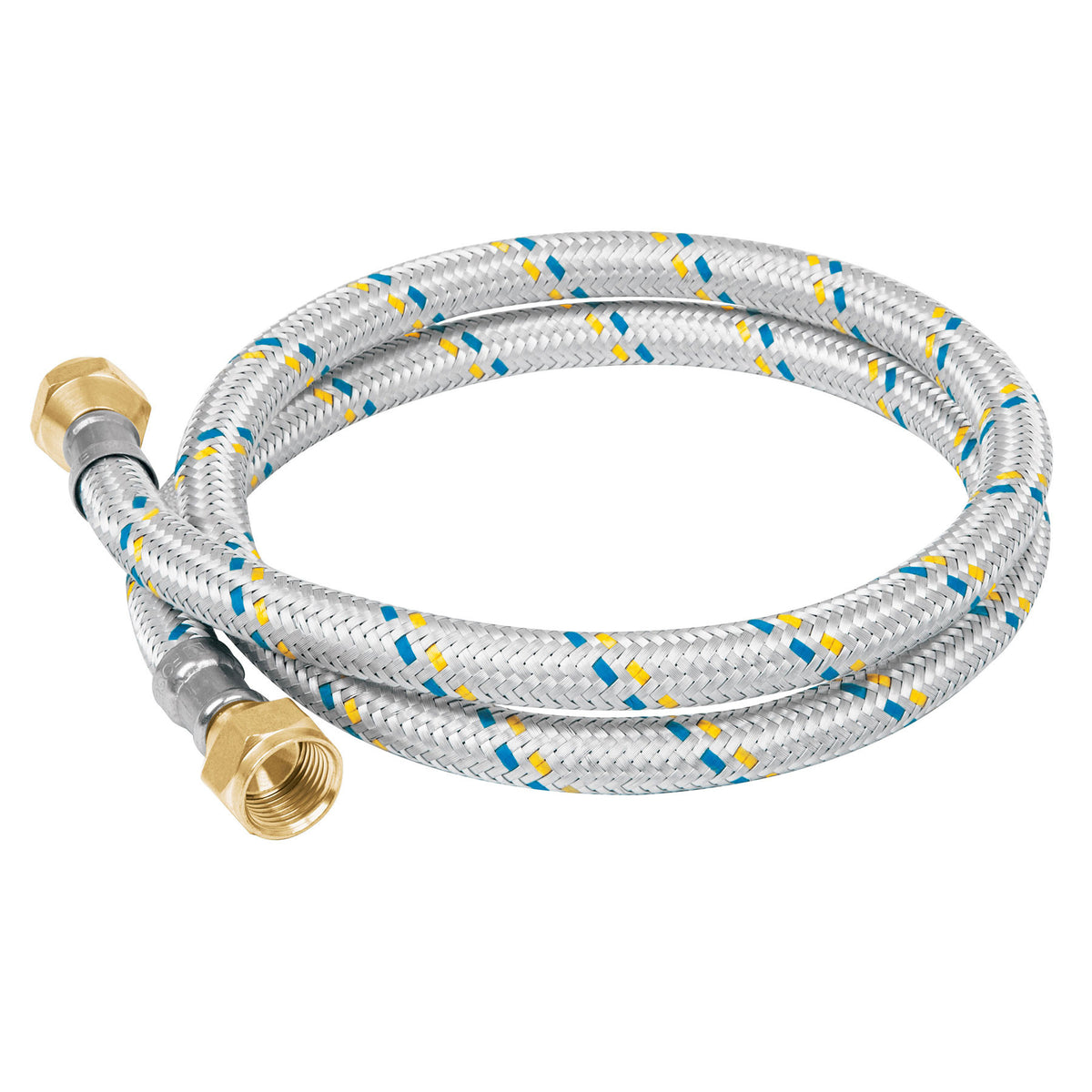 Manguera para gas aluminio flare FOSET 100 cm