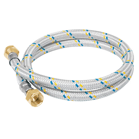 Manguera para gas aluminio flare FOSET 100 cm