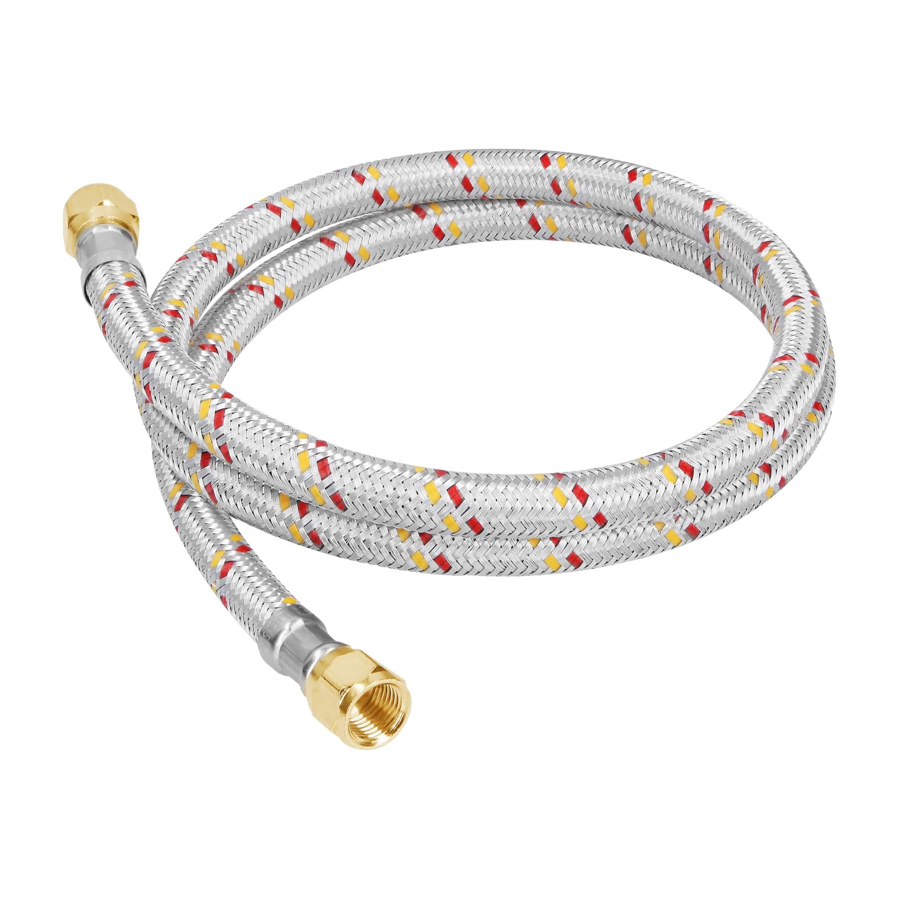 Manguera para gas aluminio flare FOSET 100 cm