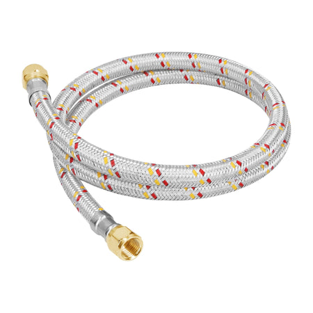 Manguera para gas aluminio flare FOSET 100 cm