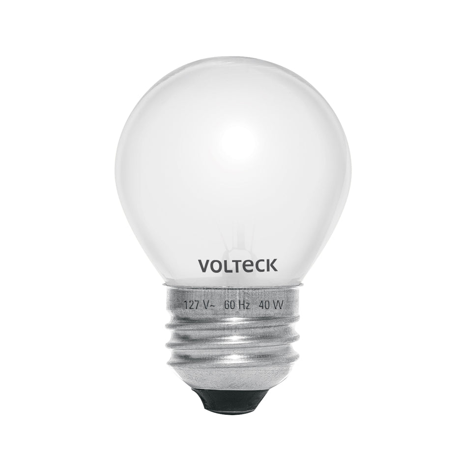 Foco incandescente 40W para horno/refrigerador, perla