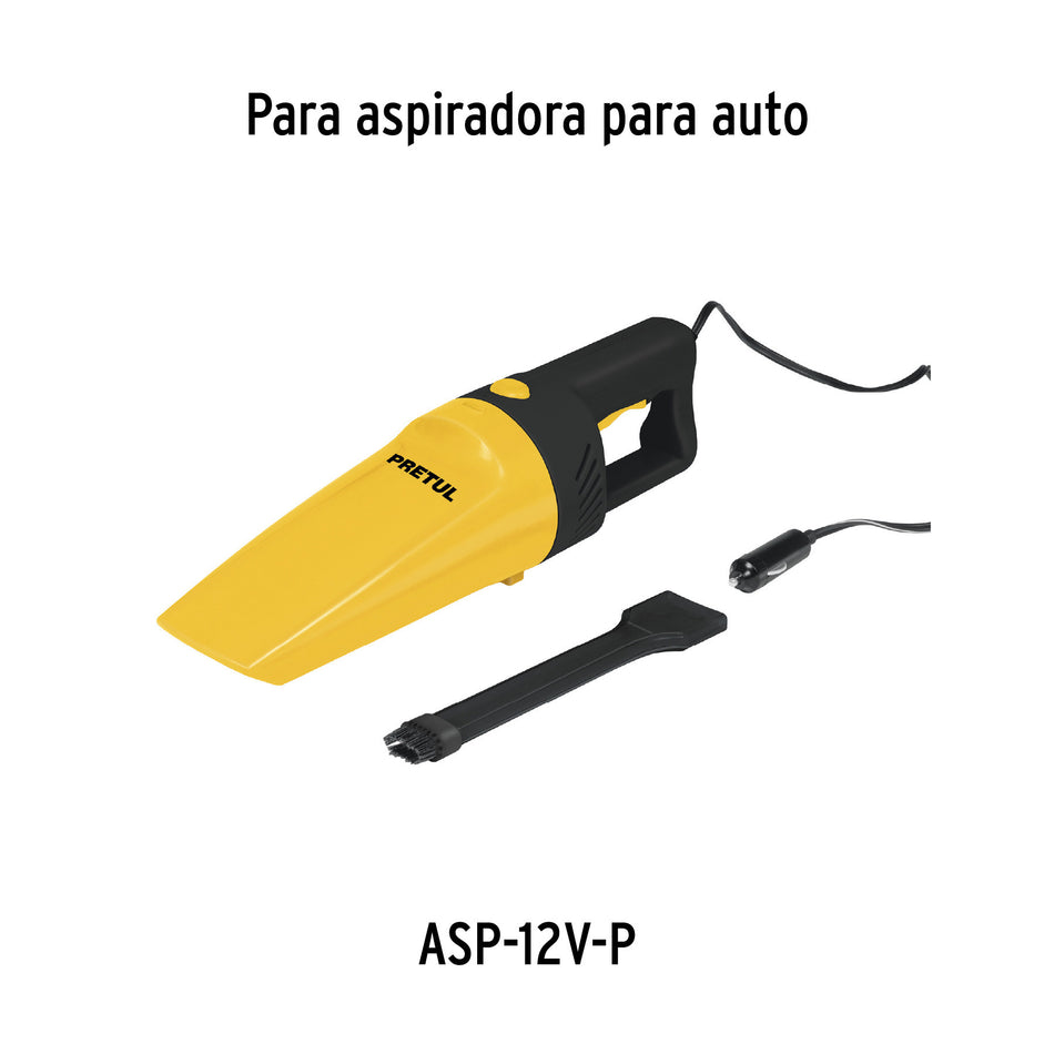 Aspiradora para auto de 12 volts Pretul