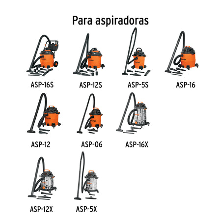 Filtro de cartucho para aspiradoras 5 12 y 16 gal TRUPER