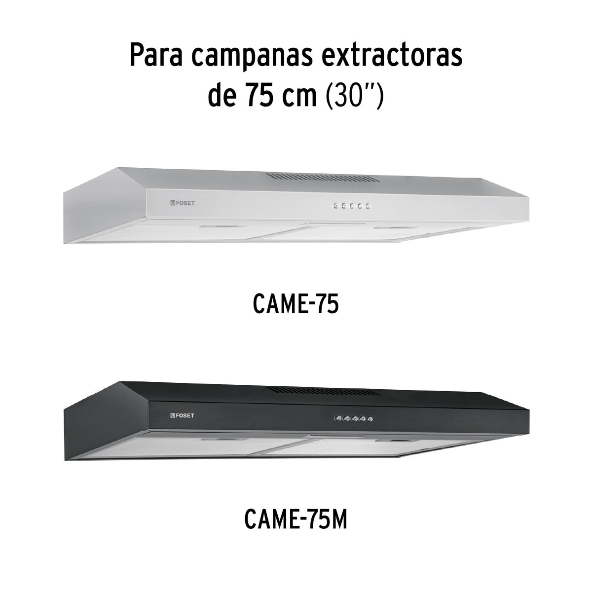 Filtro de carbón para campanas CAME-80/60