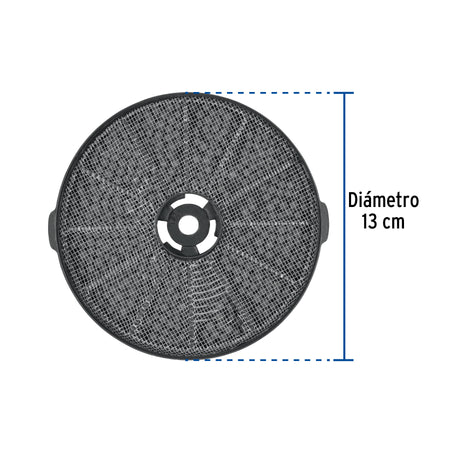 Filtro de carbón para campanas CAME-80/60