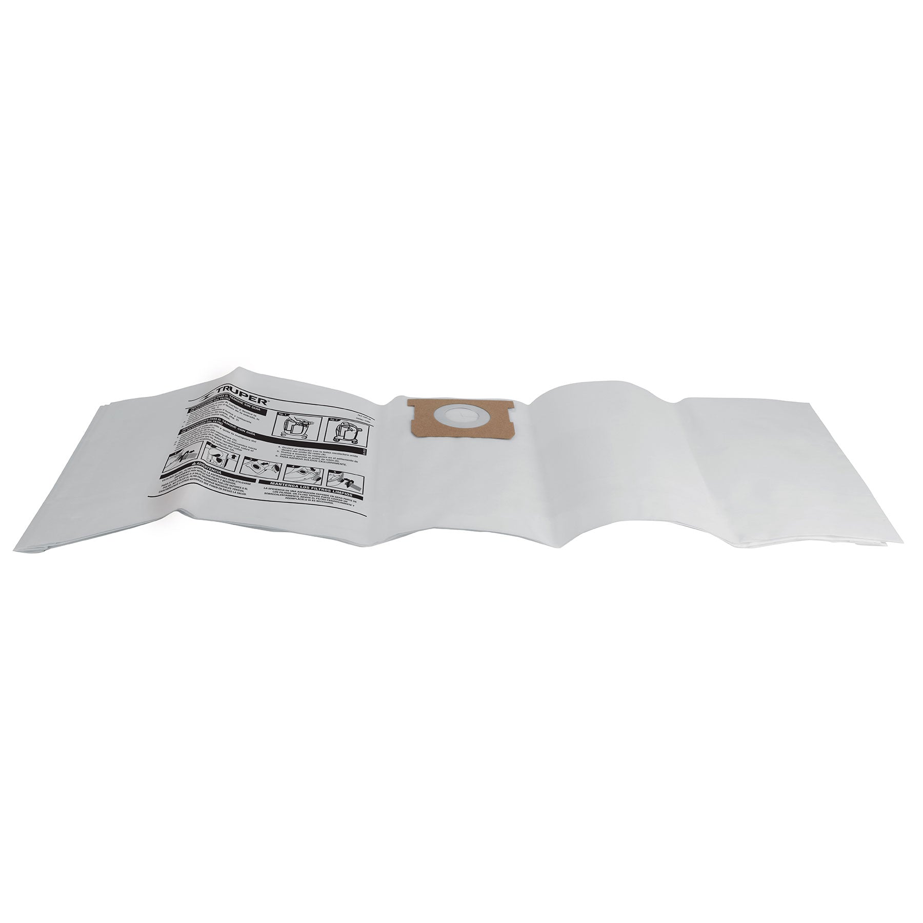 Filtro de papel para aspiradoras 5 y 6 gal TRUPER