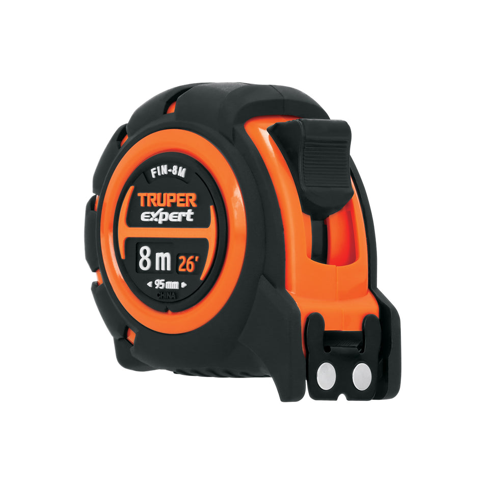 Flexometro industrial contra impactos 8 m cinta 25 mm