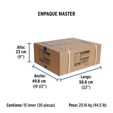 Filtro de agua para regadera con cartucho FOSET