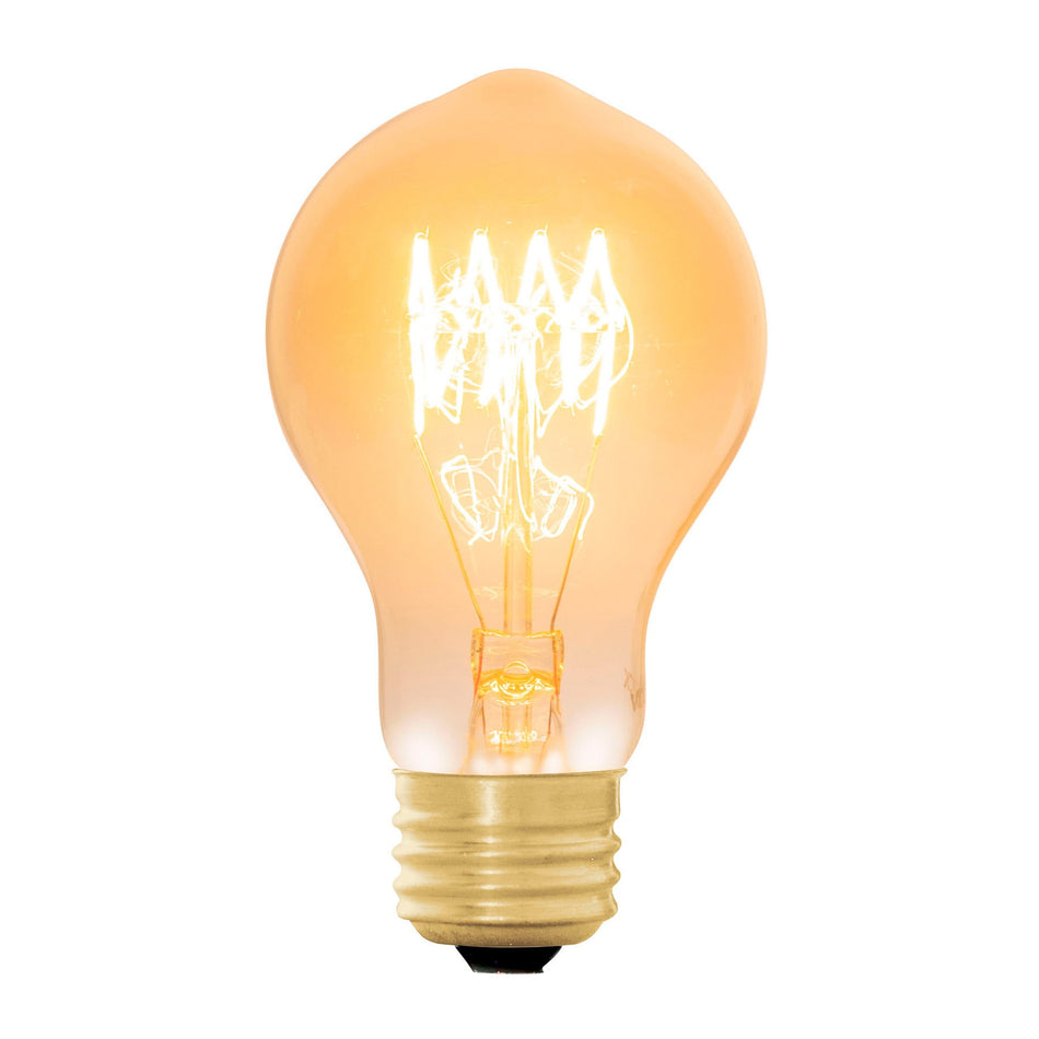 Lampara incandescente vintage 40 W tipo bombilla Volteck