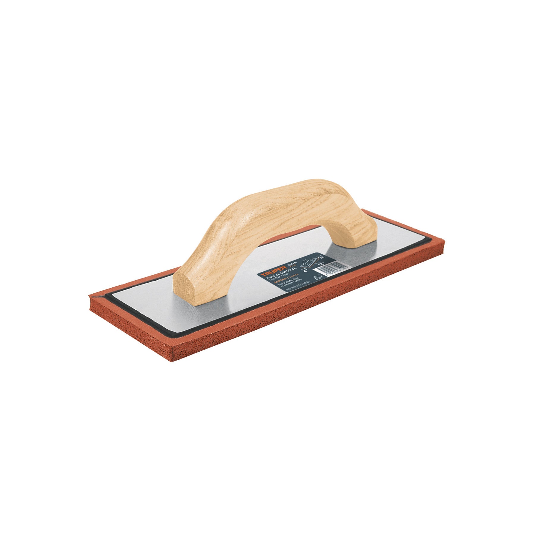 Flota de esponja 12', espesor 1/2', acabado áspero, TRUPER