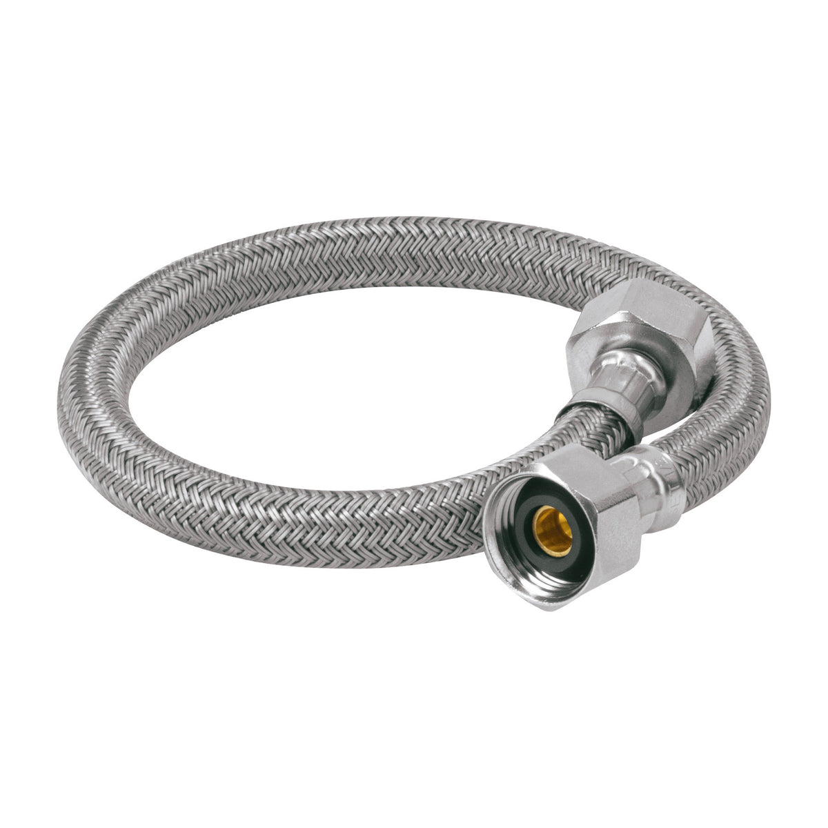 Manguera para lavabo/fregadero aluminio x 40 cm