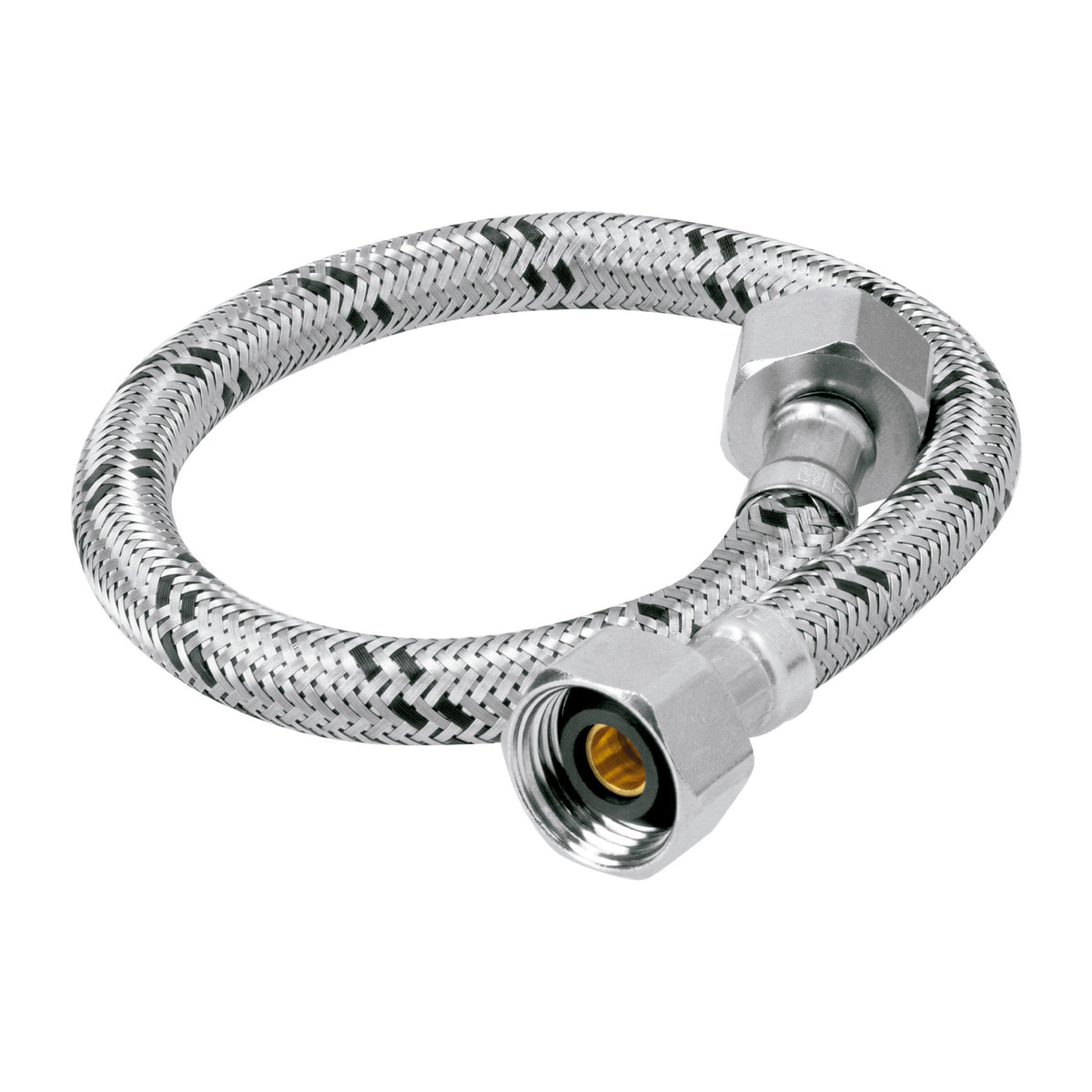 Manguera para lavabo/fregadero aluminio x 40 cm