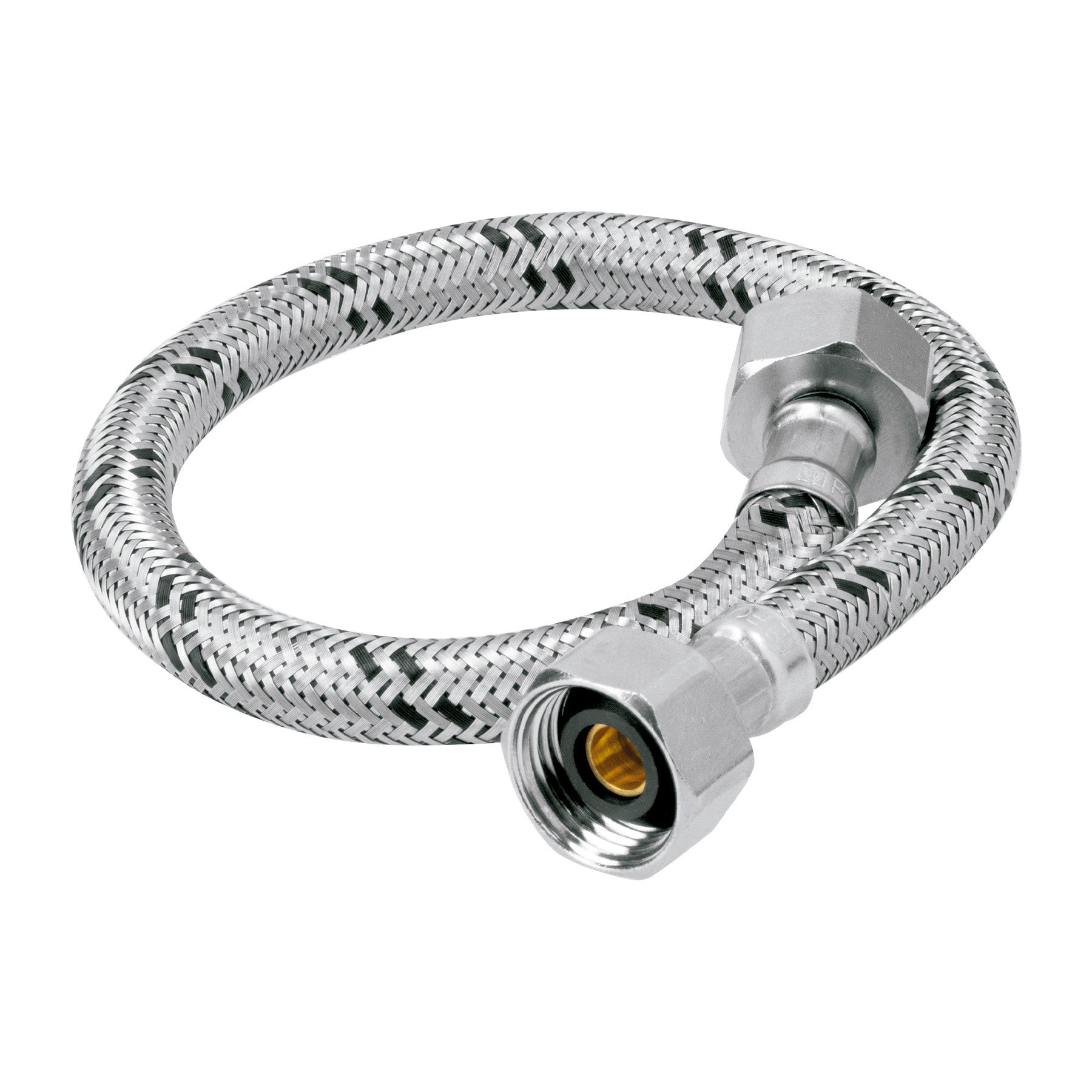 Manguera para lavabo/fregadero aluminio x 40 cm