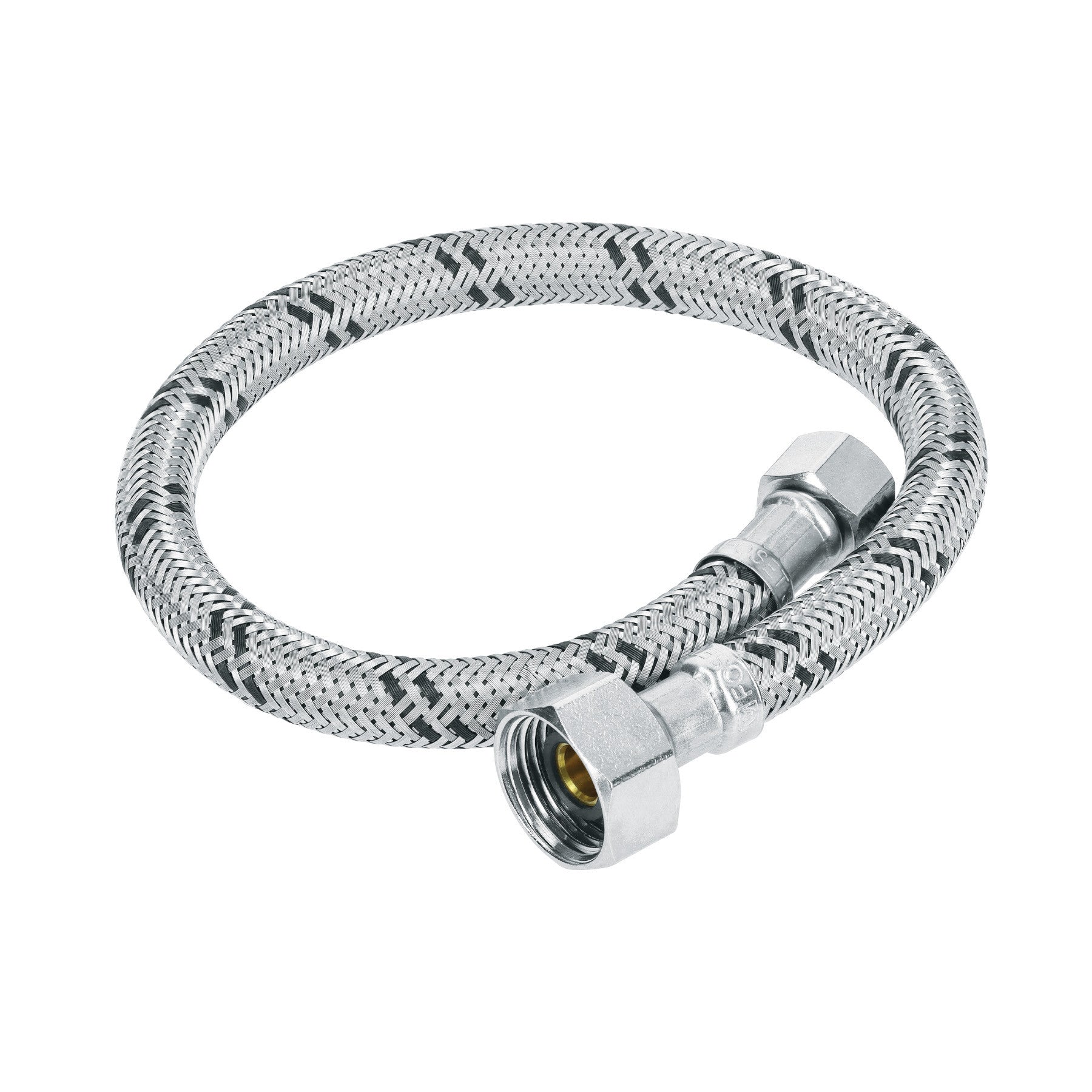 Manguera para lavabo/fregadero aluminio x 40 cm