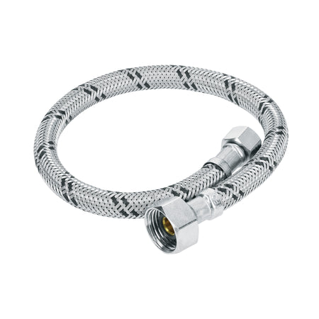 Manguera para lavabo/fregadero aluminio x 40 cm