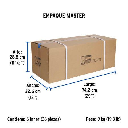 Manguera para lavadora vinilo tipo Y de 30cm FOSET