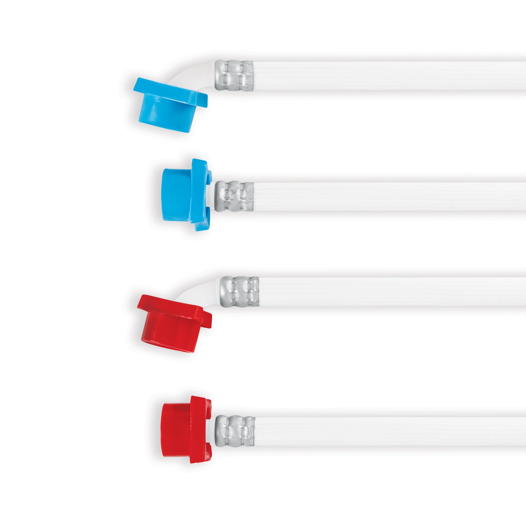 Juego de mangueras para lavadora vinilo c/codo 90 BASIC