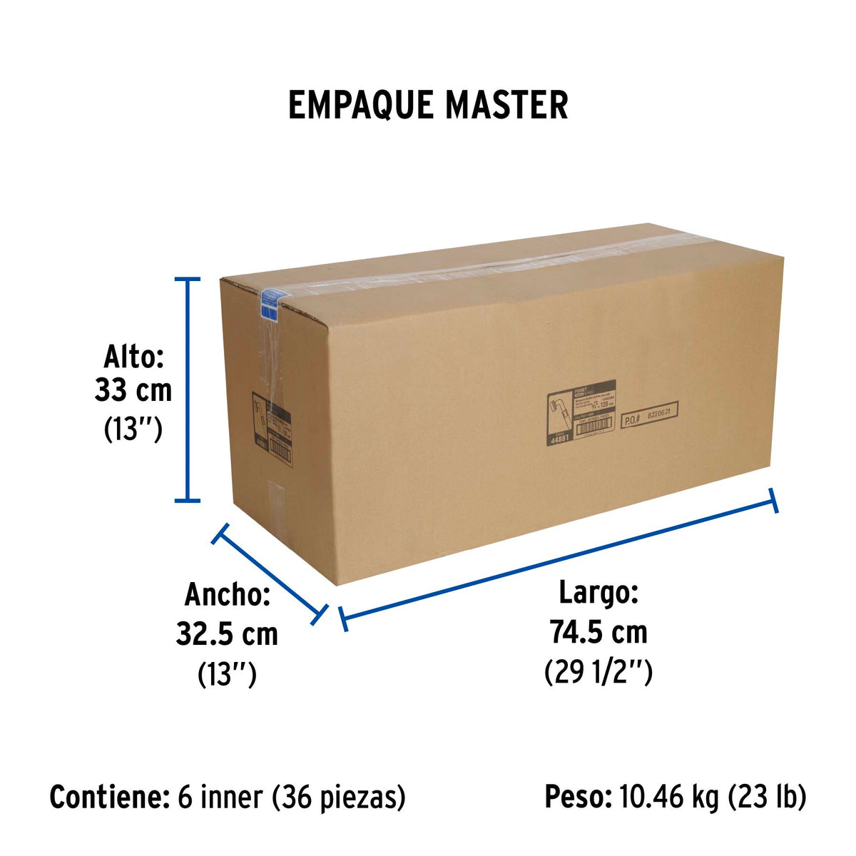Manguera para lavadora vinilo c/codo 90 FOSET