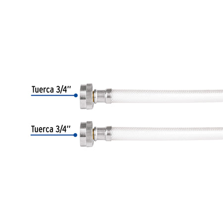 Manguera para lavadora vinilo x FOSET 1.8 m