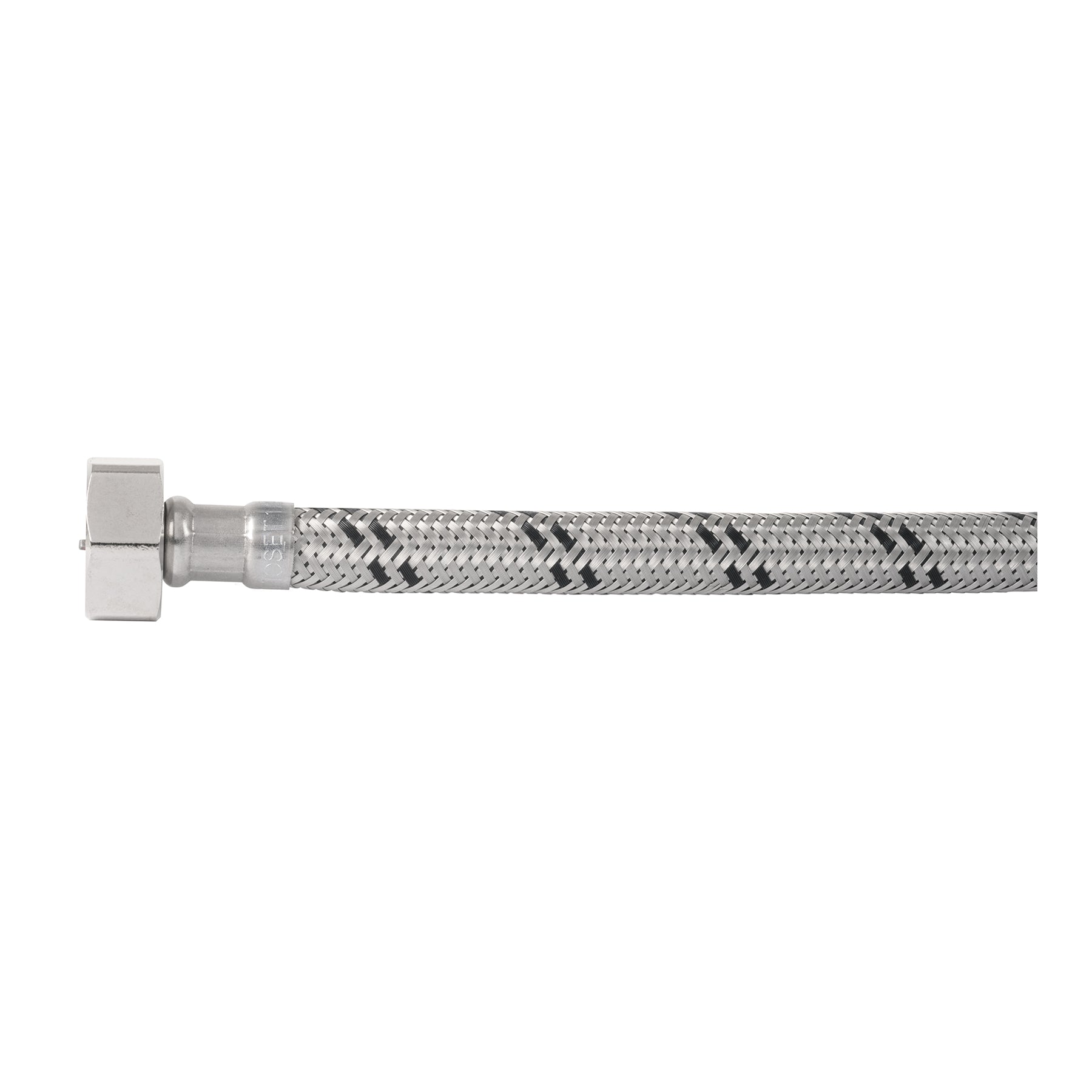 Manguera para monomando acero inox 1/2" x 3/8" UNF 55cm
