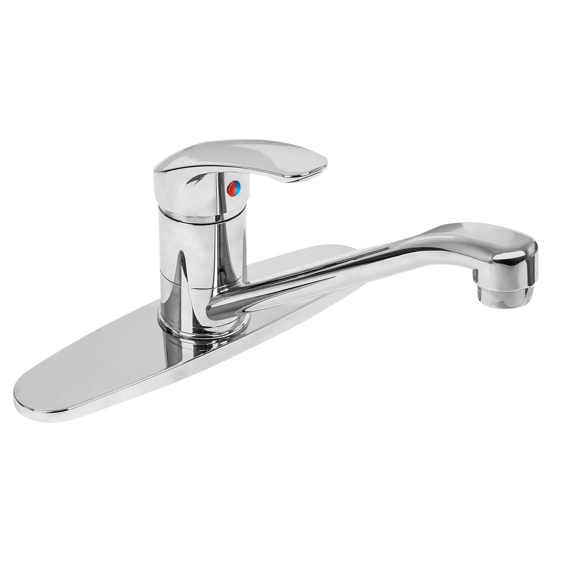 Monomando fregadero ABS cuello recto BASIC