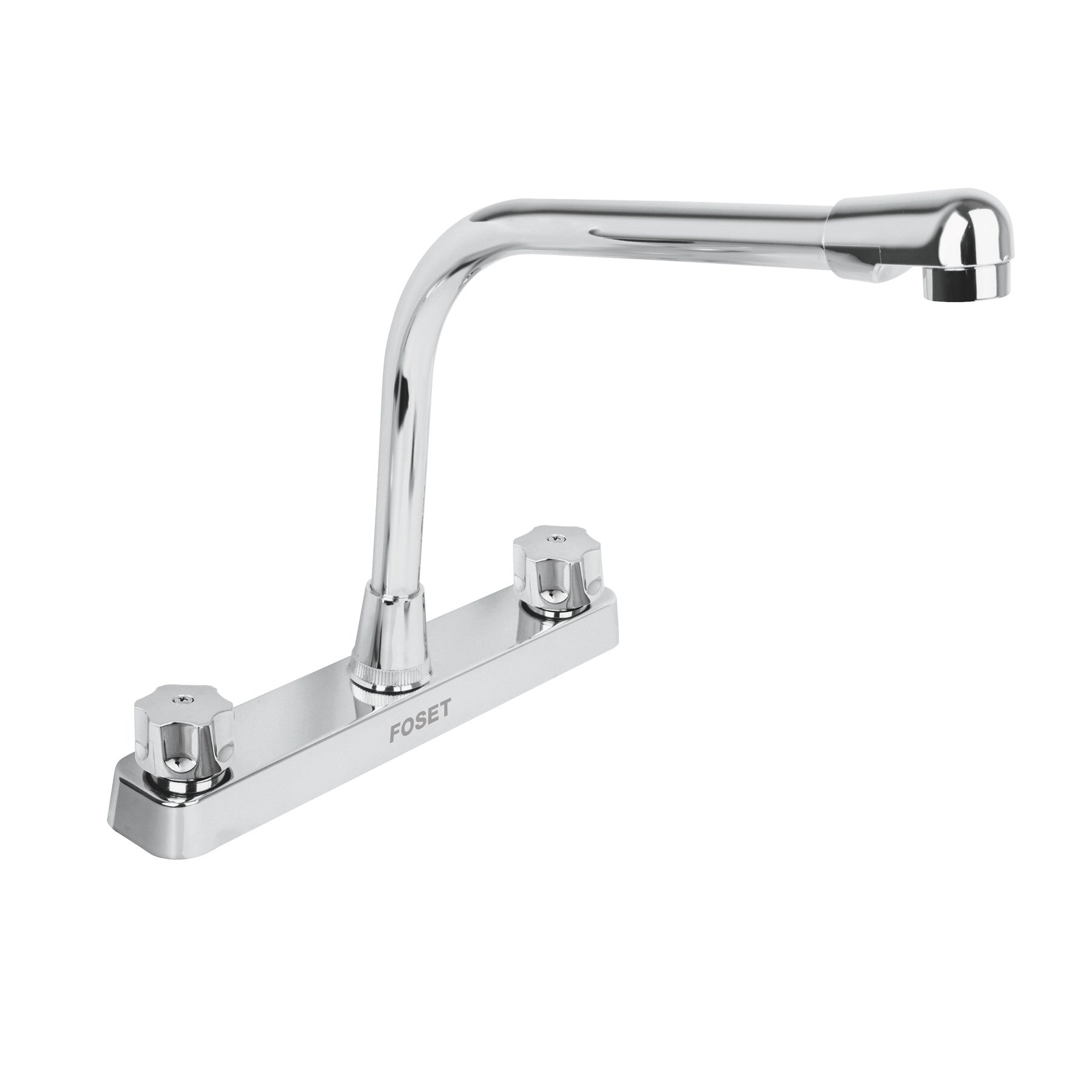 Mezcladora 8" fregadero ABS cuello cobra hexagonal BASIC