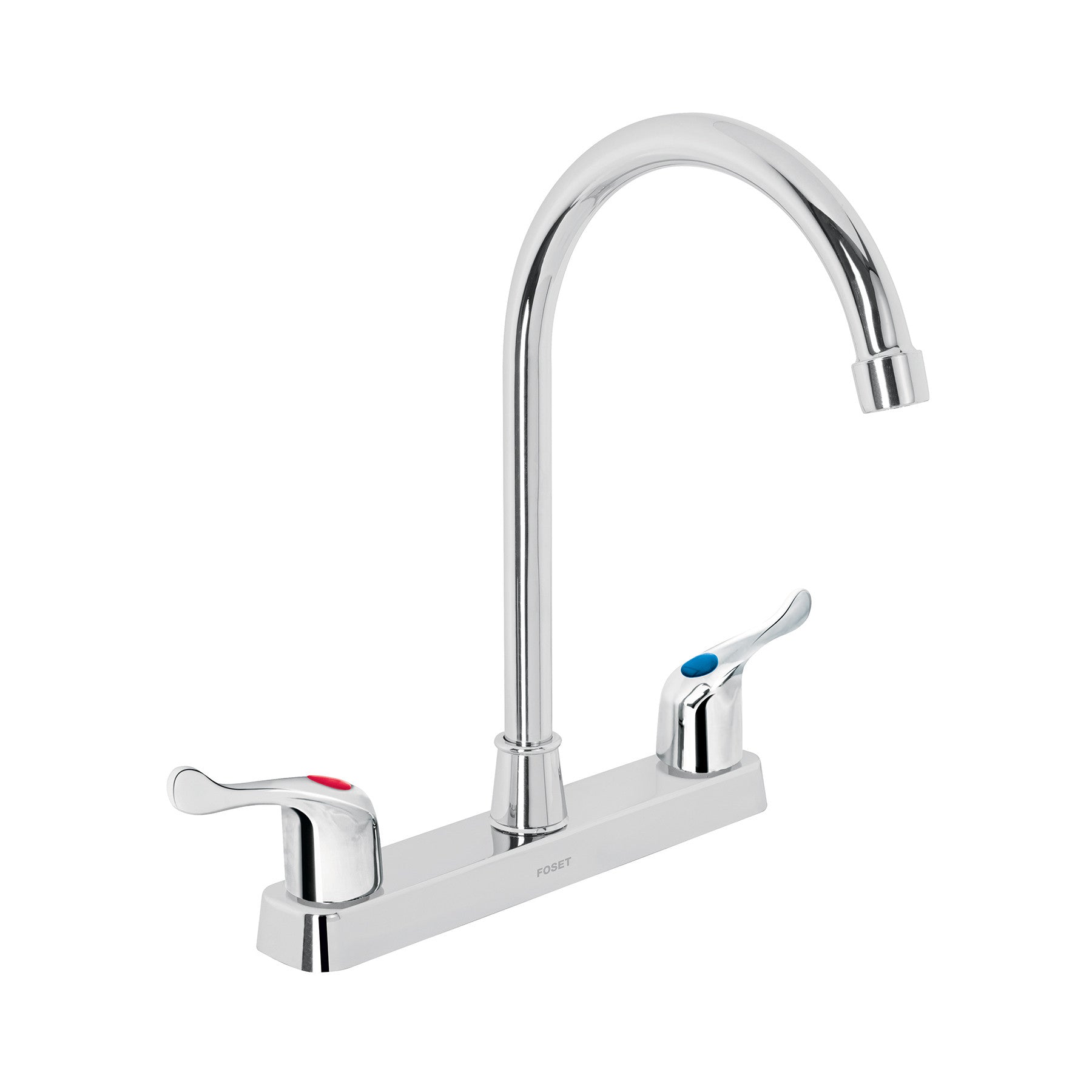 Mezcladora 8" fregadero ABS cuello curvo palanca BASIC