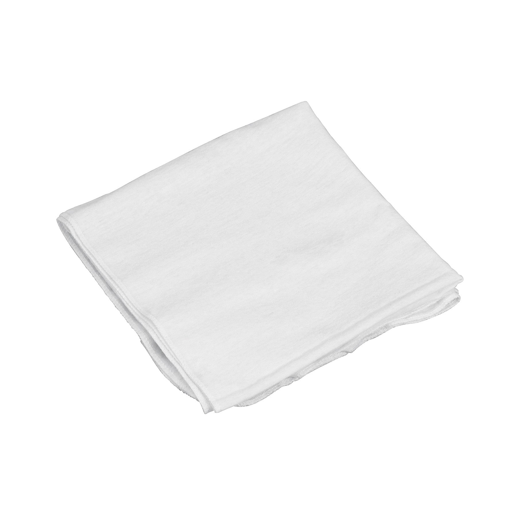 Franela de algodón de, KLINTEK blanca