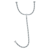 Manguera "T" lavabo/fregaderoacero inox1/2"x1/2"x1/2"55cm