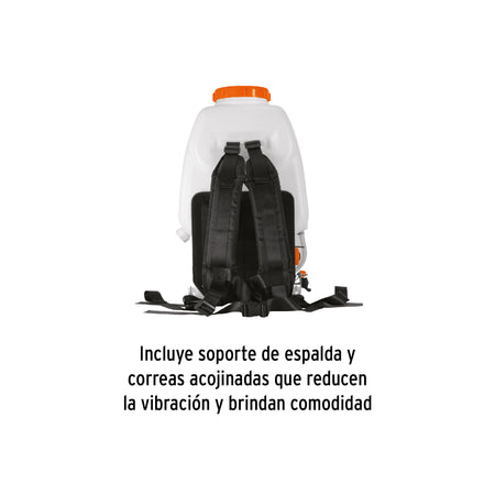 Fumigador de 25 L con motor a gasolina de 2 tiempos Truper