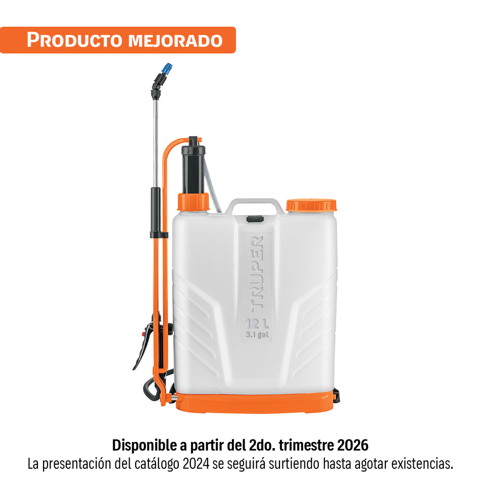 Fumigador de L manual de mochila, Truper