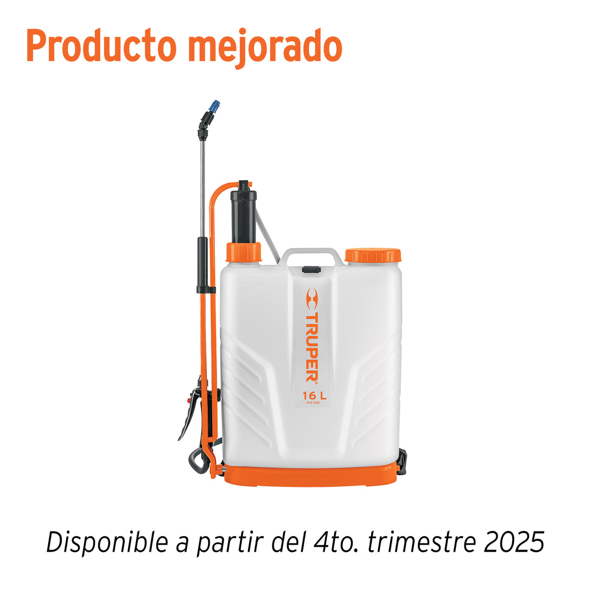 Fumigador de manual de mochila Truper 16 L