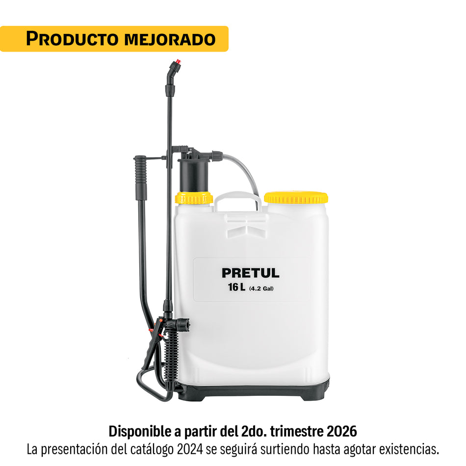 Fumigador de manual de mochila Pretul