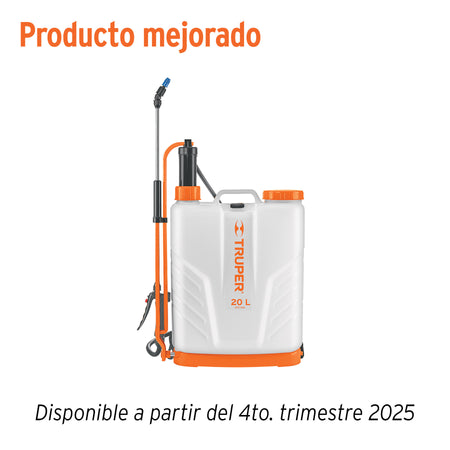 Fumigador de manual de mochila Truper 20 L