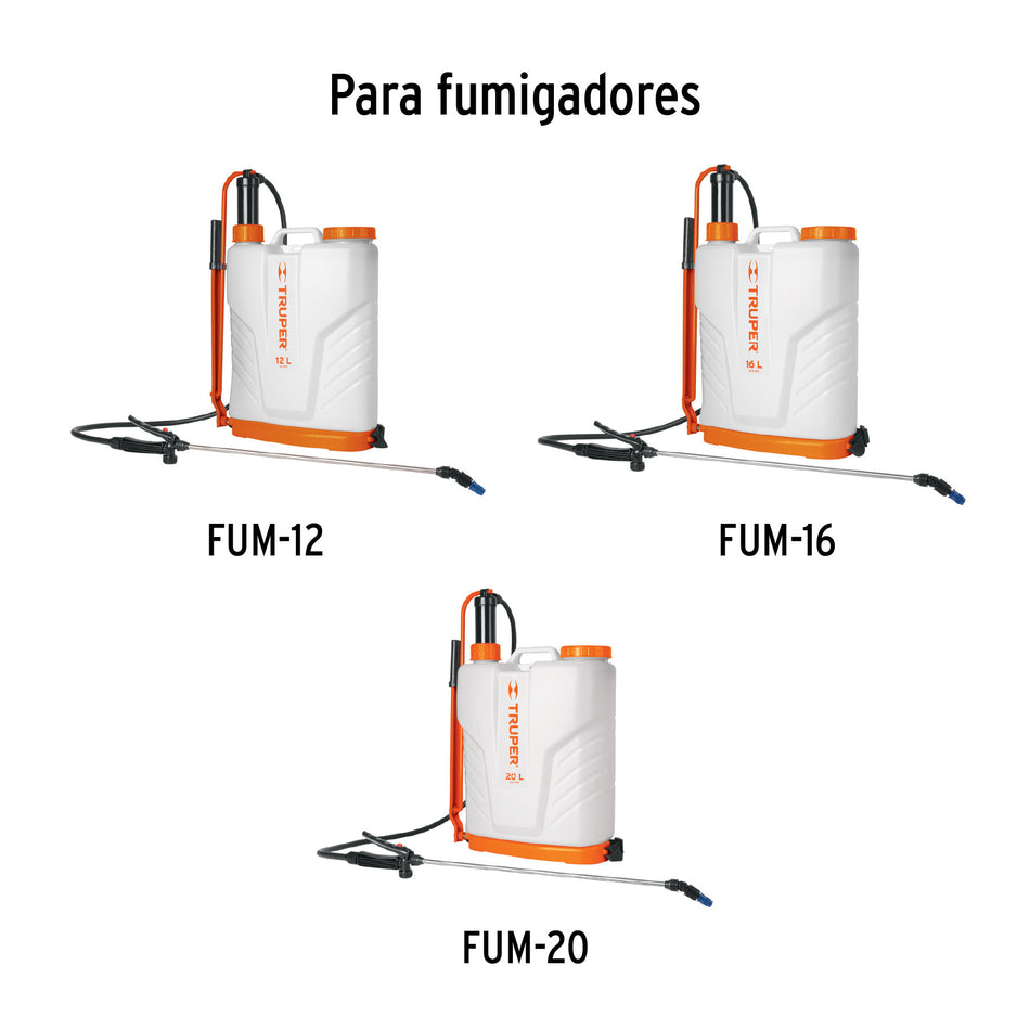 Boquilla JD-12, completa para fumigadores FUM-12, 16 y 20