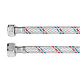 Manguera p/WC aluminio x BASIC 35 cm