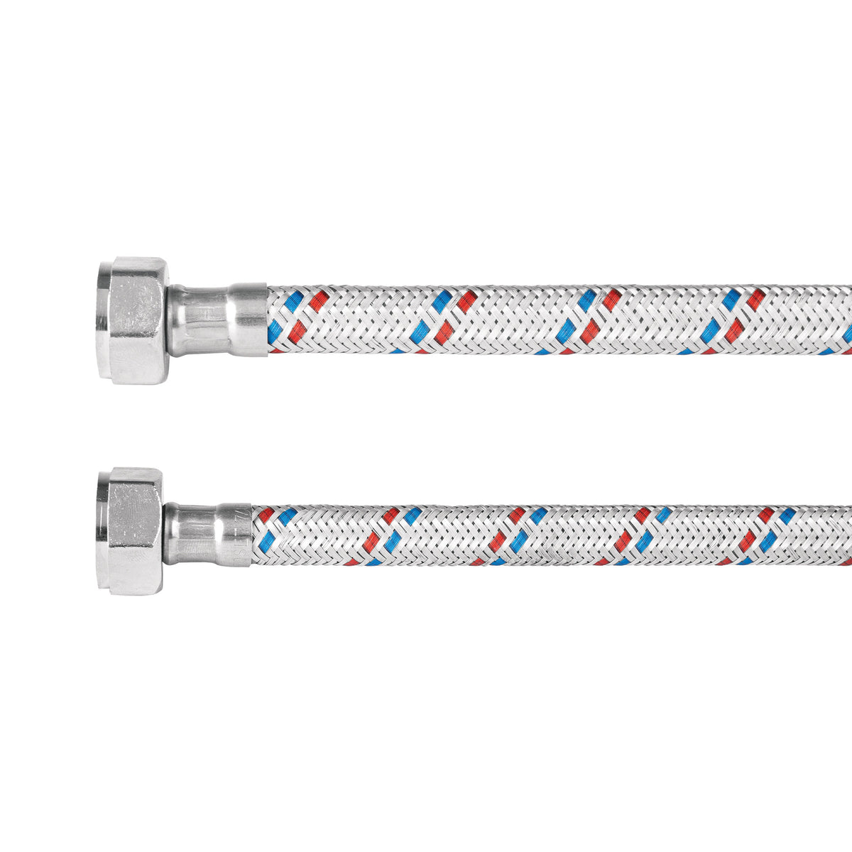 Manguera p/WC aluminio x BASIC 50 cm