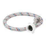 Manguera p/WC aluminiox7/8" plast/metal BASIC 50 cm