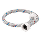 Manguera p/WC aluminiox7/8" plast/plast BASIC 50 cm