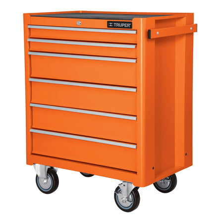 Gabinete metálico móvil, 5 cajones, capacidad 320 kg, Truper